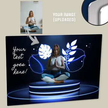 Personalized Yoga Poster with Your 