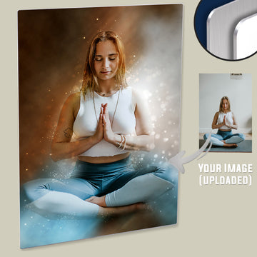 Create Your Enhanced Portfolio Picture from Uploaded Photos Printed on HD Metal Panel