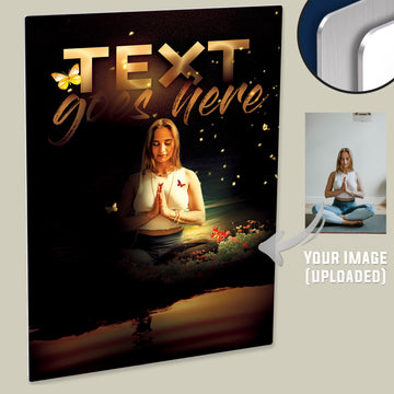 Personalized Yoga Poster with Your 