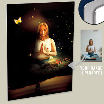 Personalized Yoga Poster with Your 